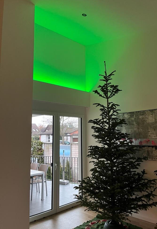 smarte indirekte LED Beleuchtung