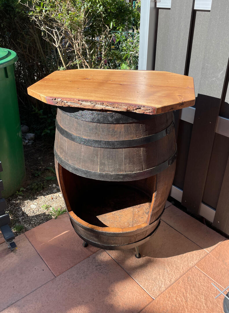 vom Weinfass zum Stehtisch