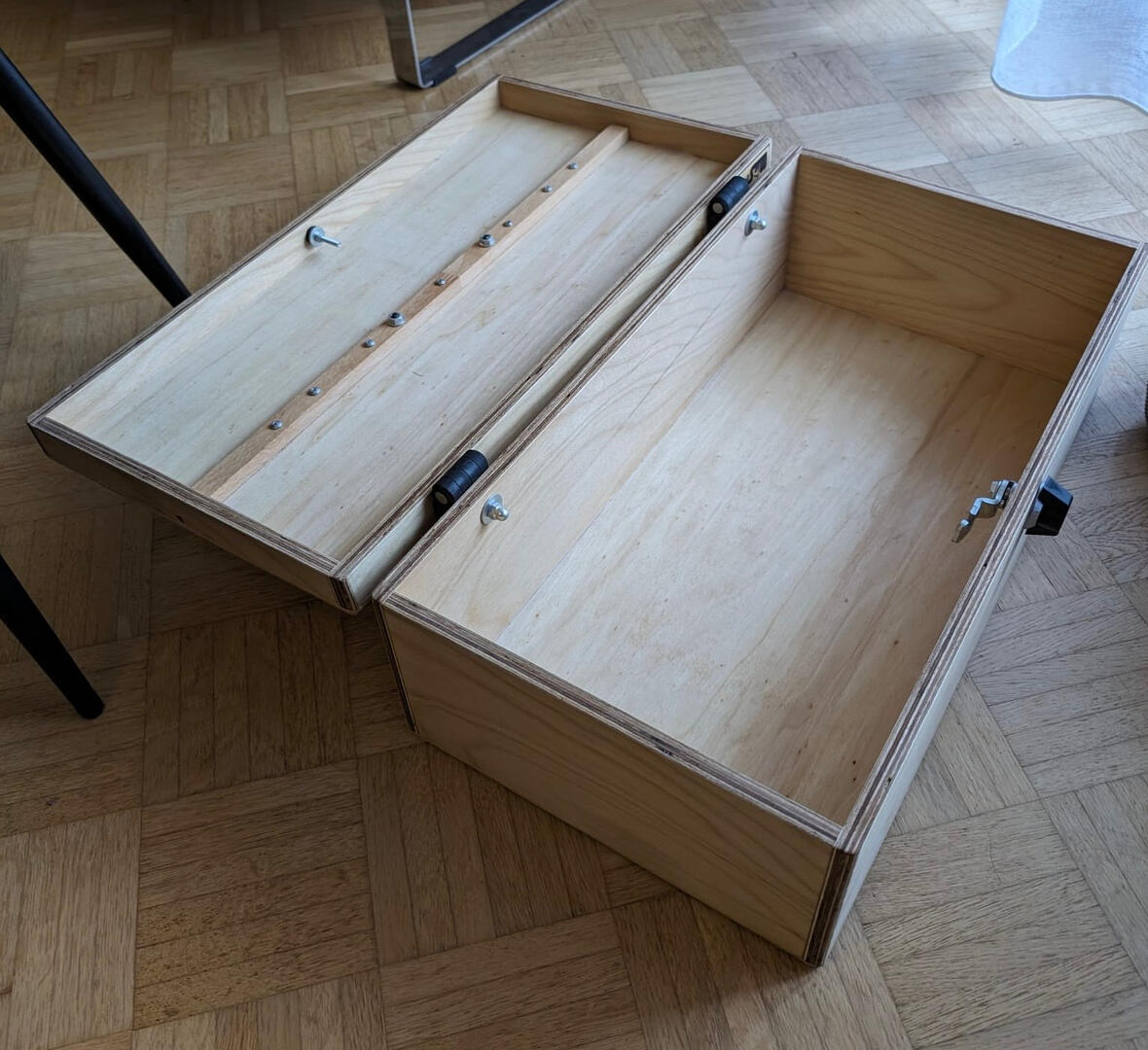 offene Erinnerungsbox