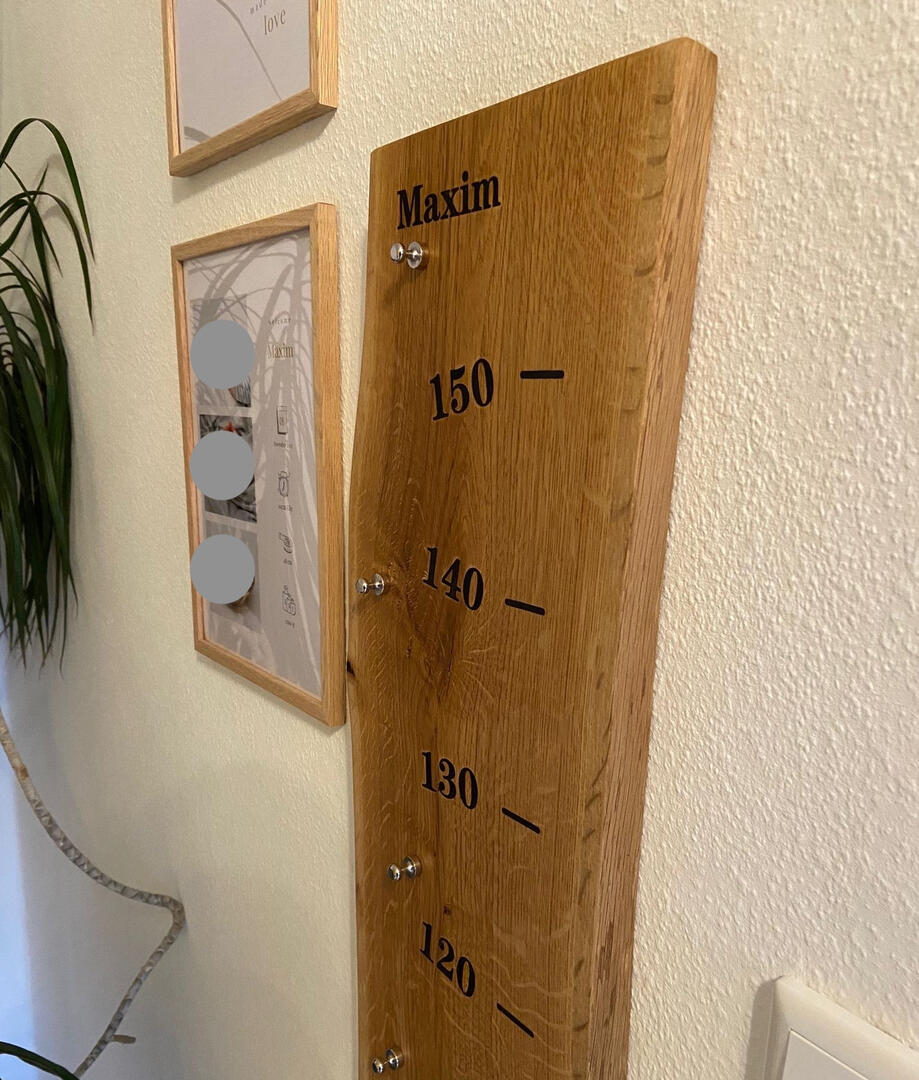 Messlatte mit Magneten